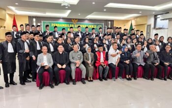 PERADI-SAI Kaltim Resmi Lantik 65 Advokat Baru, Tegaskan Integritas dan Tugas Pengabdian